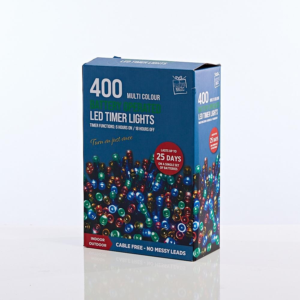 400 Battery LED Fairy Lights Asst - View 2