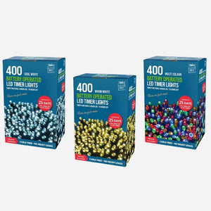 400 Battery LED Fairy Lights Asst - View 1