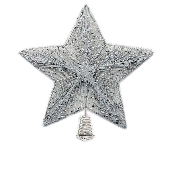 Glitter Thread Star Topper Asst (30cm)