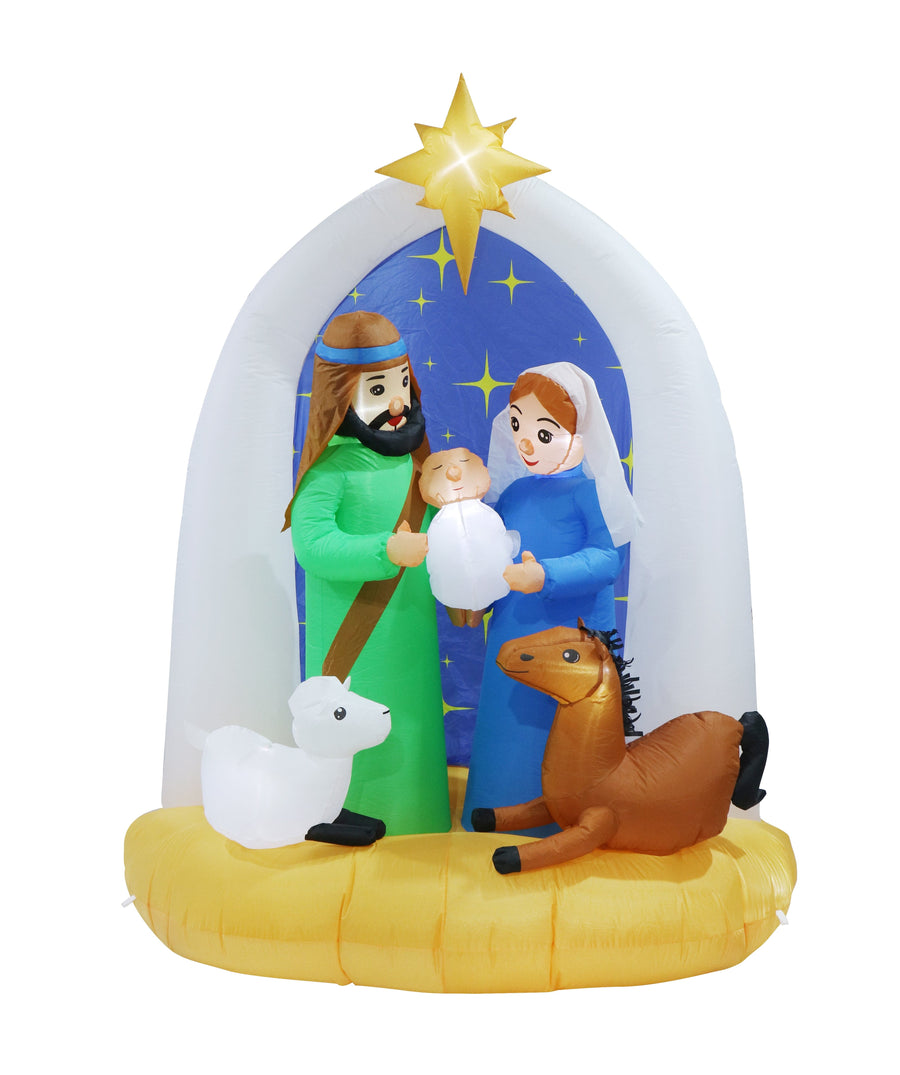 Inflatable Nativity Scene (2.1m)