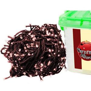 LED Fairy Lights Red (20m) - View 2