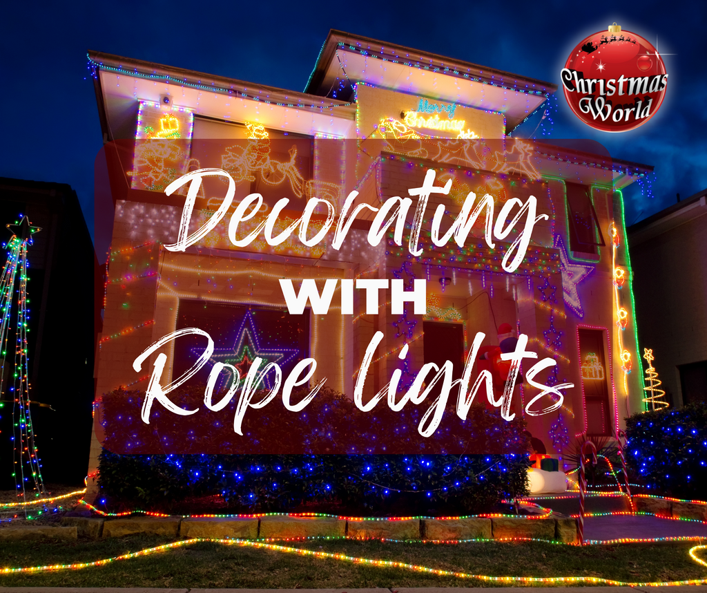 Red and green rope lights deals