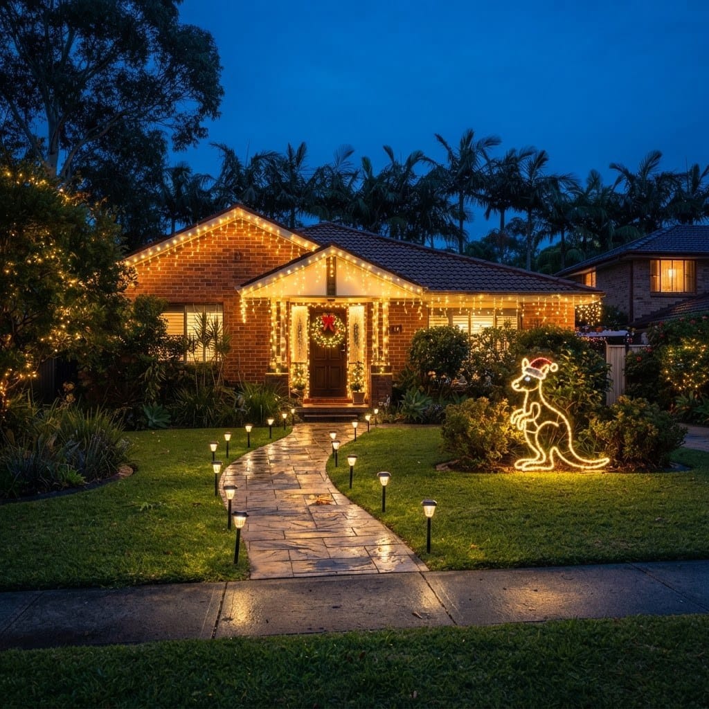 Outdoor Christmas Decorations — The Australian Front Yard Guide