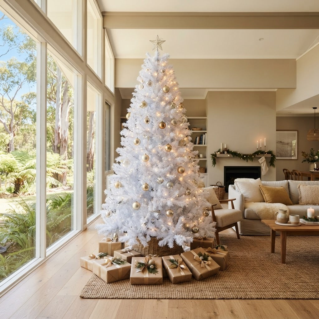 White Christmas Trees: How to Choose & Style