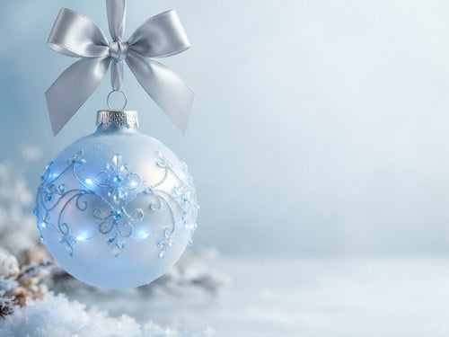 Blue Christmas Decorations: Navy, Royal & Ice Blue (AU)