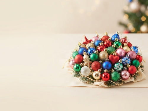 Multicolour Christmas Decorations — Bright Festive Decor
