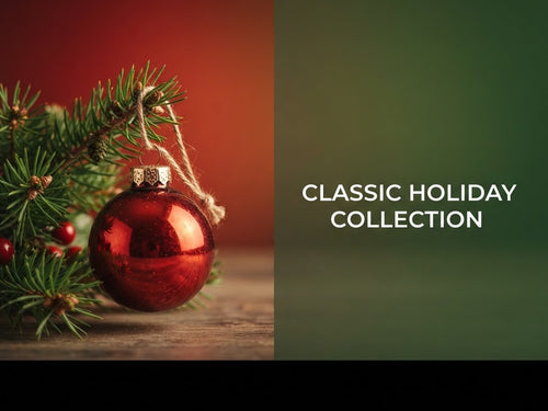 Red & Green Christmas Decorations — Traditional Decor