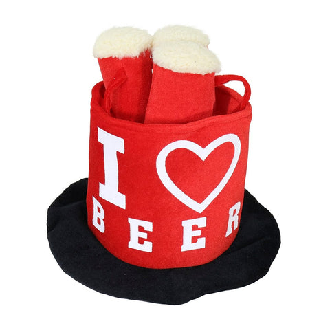 Velvet Beer Bucket Party Hat