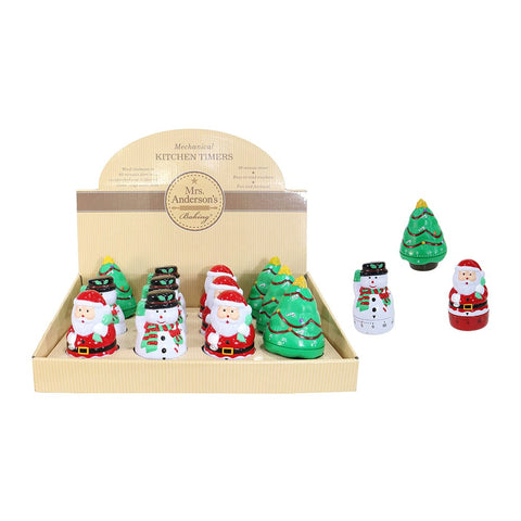 Christmas Kitchen Timer Asst