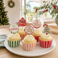 Festive Cupcake Kit styled in an Australian Christmas setting