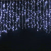 LED Crazy Curtain Tapered Twinkling Cluster Light White 3.5m