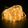 100 LED Warm White Solar Rope Light (7m)