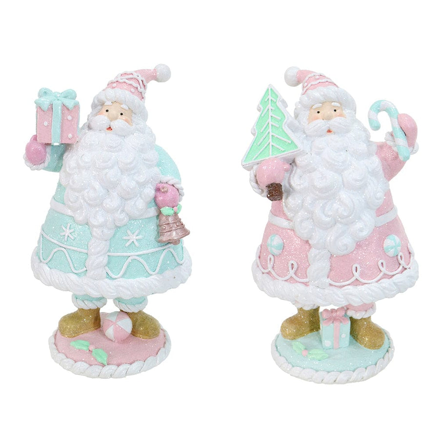 Macaron Resin Candy Santa Asst