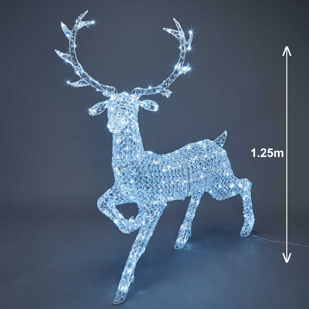 Solar Jewelled Reindeer