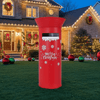 Merry Christmas Metal Postbox