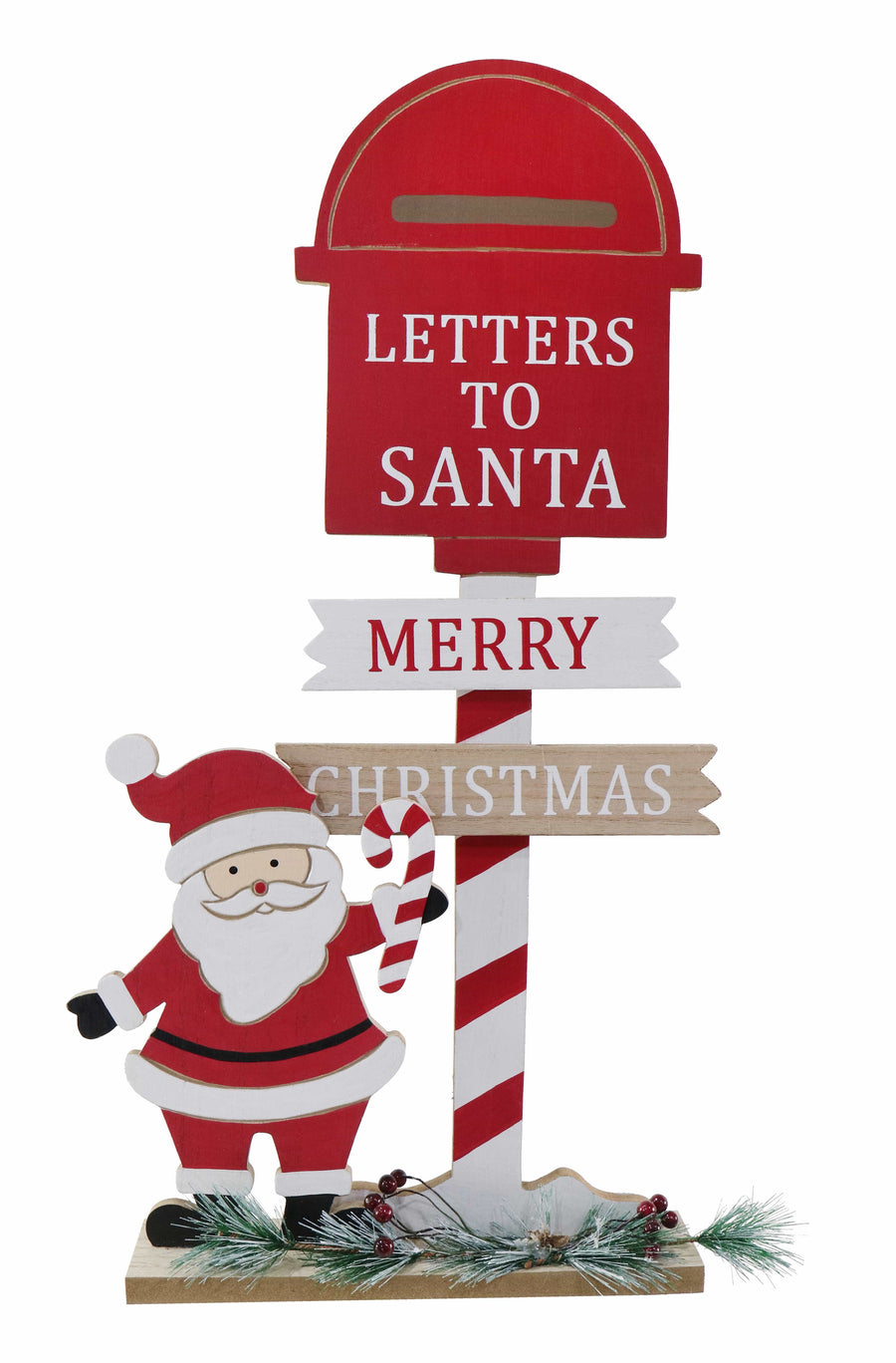 Letter To Santa Sign Post (51cm)