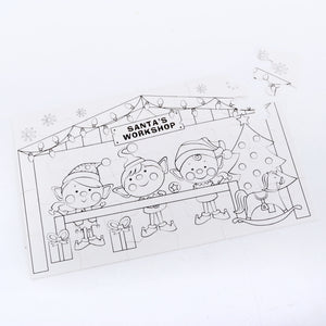 Christmas Colour-In Puzzle - View 2