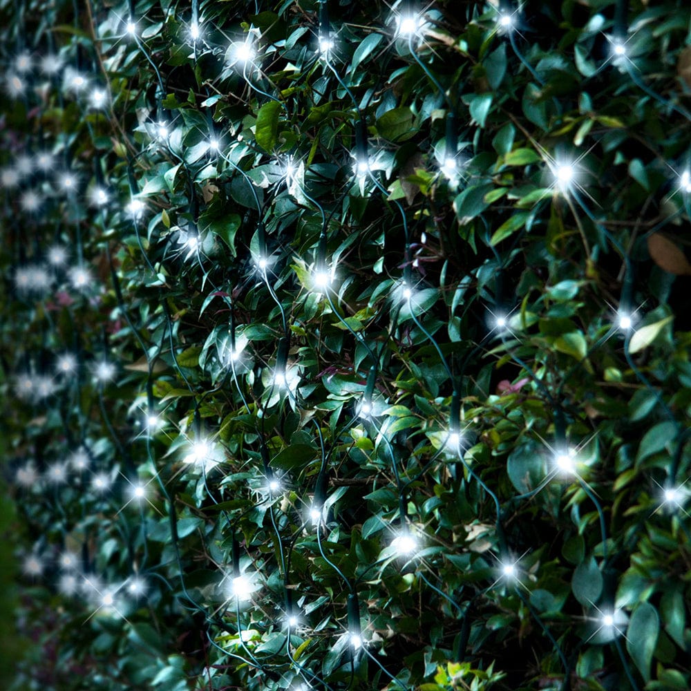 250 LED Solar Net Light White - View 1