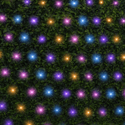 150 LED Solar Net Light Carnival