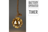 15 LED Ball Hanging Deco (15cm)