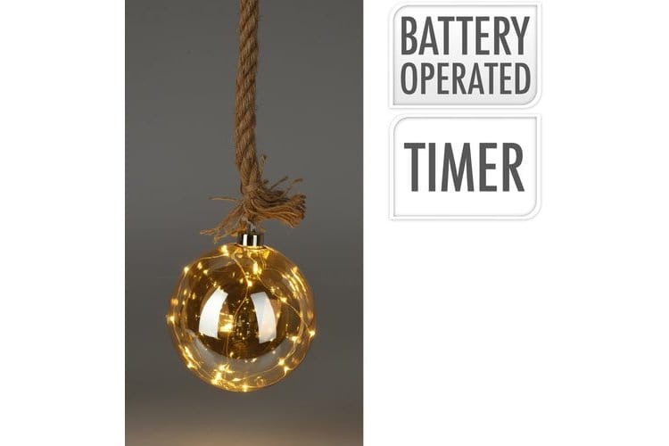 15 LED Ball Hanging Deco (15cm)