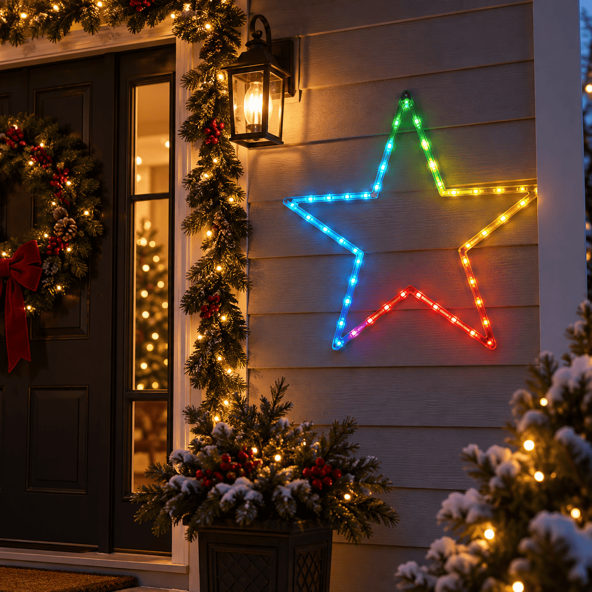 LED Colour Change Star Multicolour