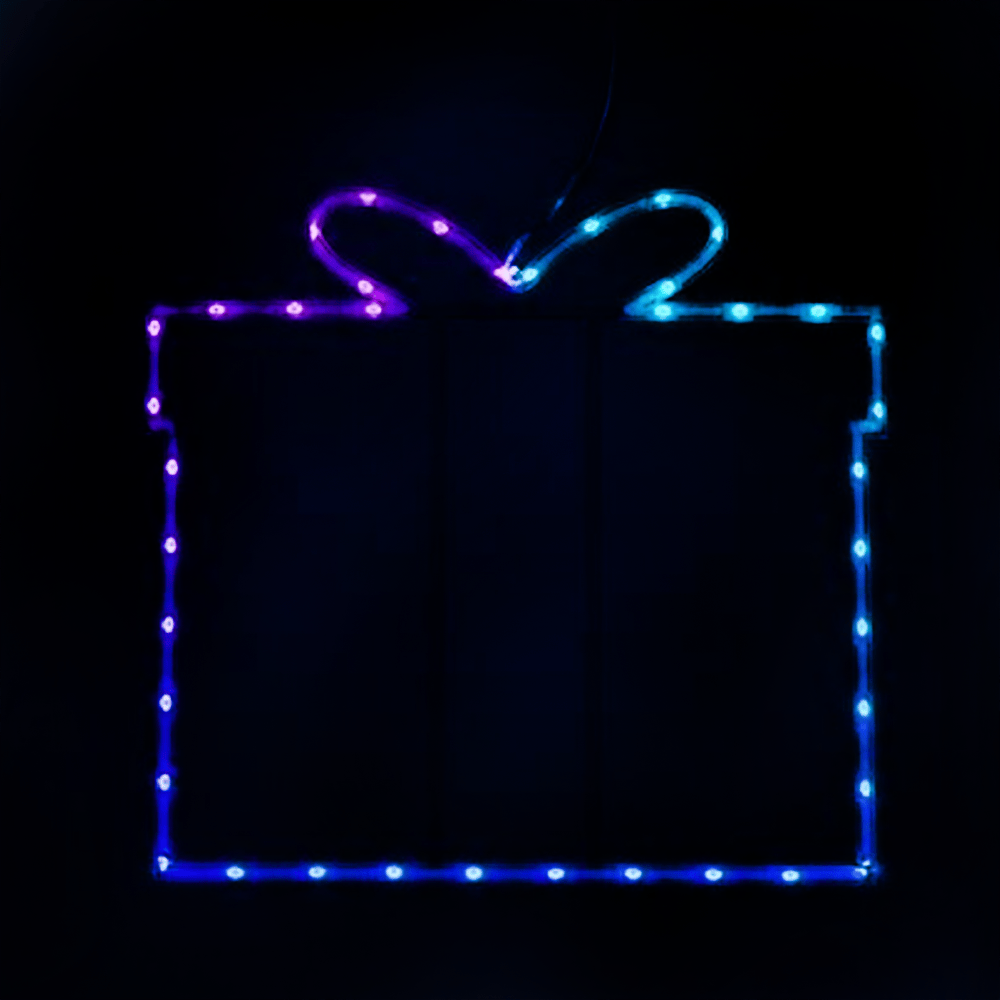 LED Colour Change Gift Box Multicolour