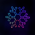 LED Colour Change Snowlflake