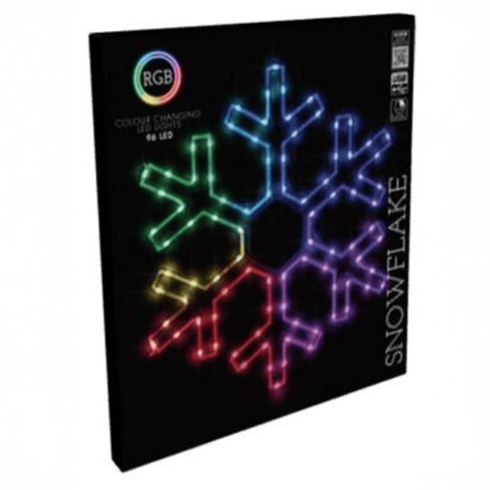 LED Colour Change Snowlflake