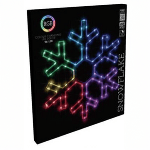 LED Colour Change Snowlflake