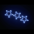 85 LED Battery Operated Star Curtain Light Cool White (1.2m)