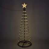154 LED Strand Tree with Star Warm White (150cm)