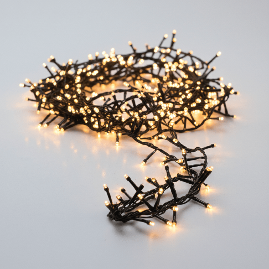 200 LED Battery Operated Fairy Lights Warm White (4m)