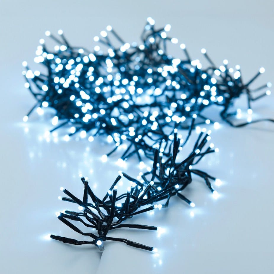 1152 LED Cluster Lights Cool White 8.4m)