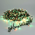 700 LED Fairy Lights Red/ Warm White/ Green (14m)