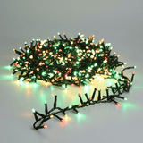700 LED Fairy Lights Red/ Warm White/ Green (14m)