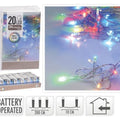 20 Battery Fairy Lights Multicolour