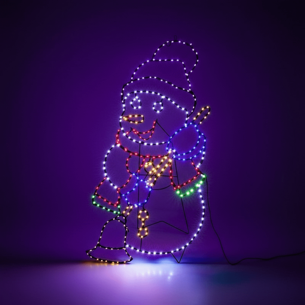 LED Snowman Motif (90cm)