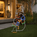 LED Snowman Motif (90cm) - lifestyle