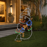 LED Snowman Motif (90cm) - lifestyle
