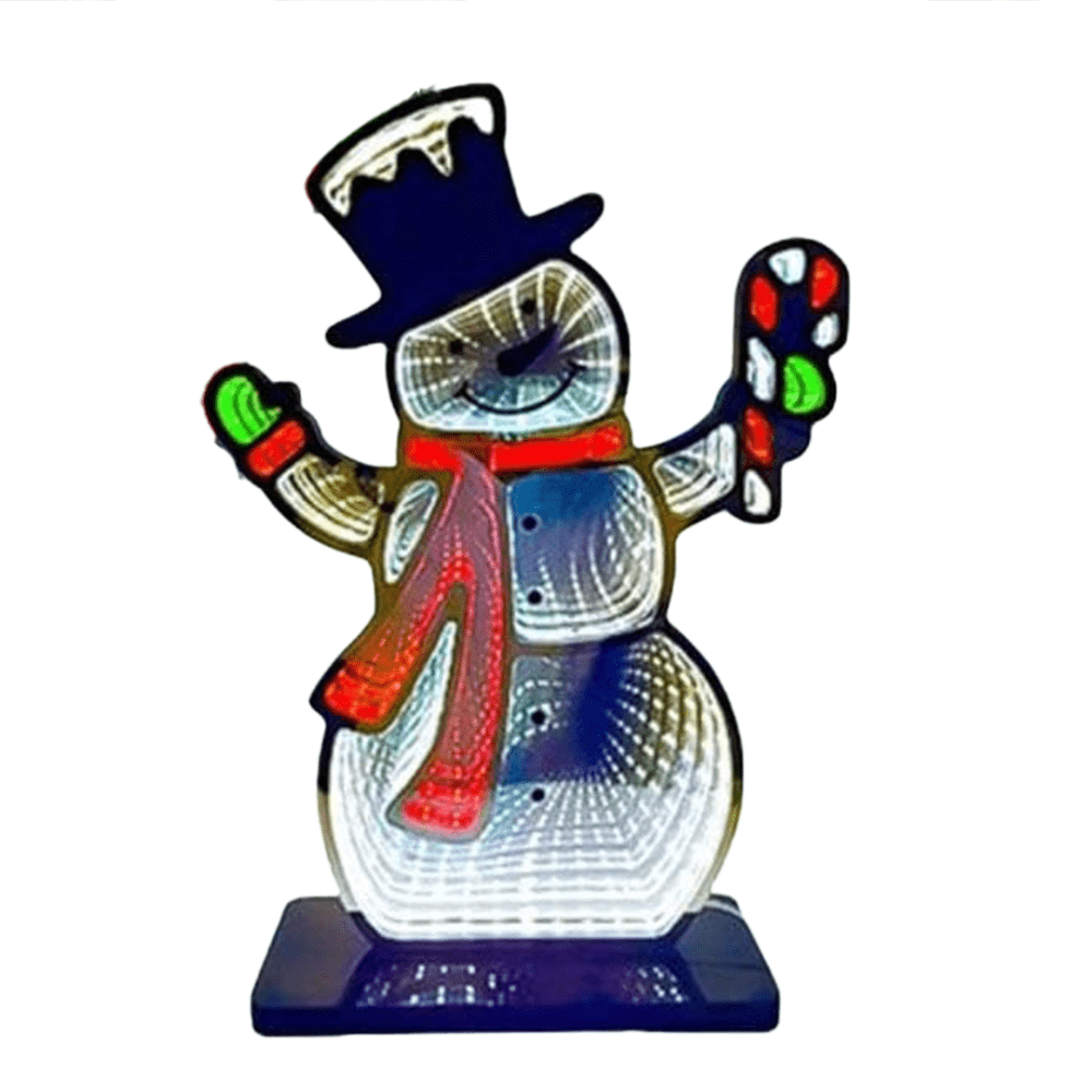 LED Mirror Infinity Characters (45cm) Asst