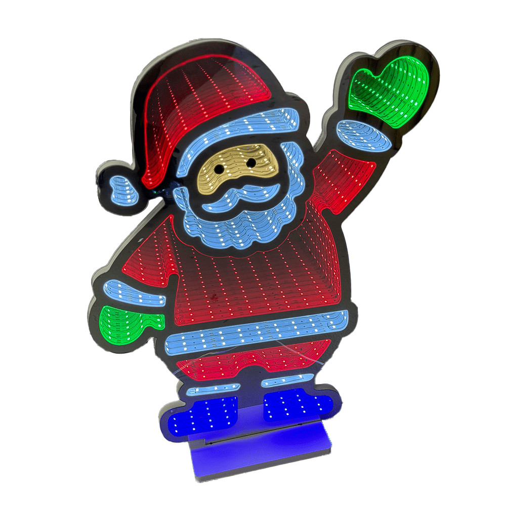 LED Mirror Infinity Characters (45cm) Asst