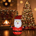 30 LED Battery Operated Collapsible Santa Warm White (68cm)
