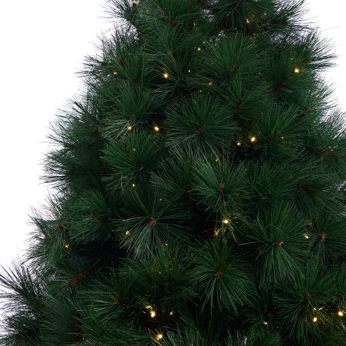 Pre-Lit Bristle Tree - Warm White 6ft (1.8m) - View 2