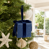 Festive Gift Box Ornament (8cm x10cm)