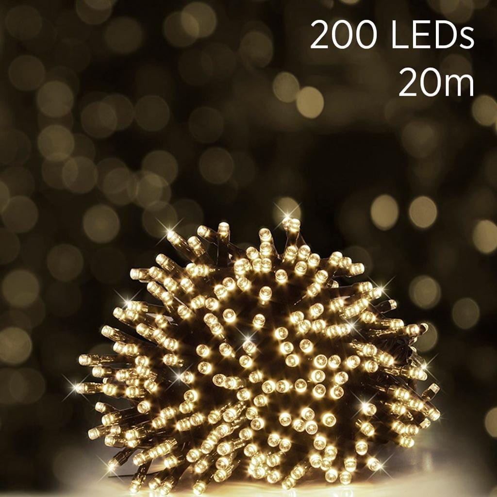 LED Fairy Lights Warm White (20m) - View 4