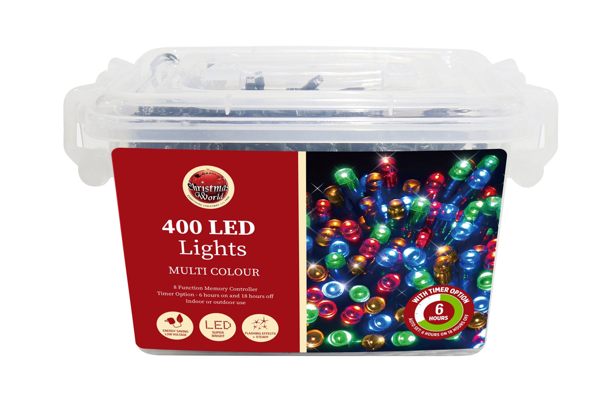 LED Fairy Lights Multi (40m) - View 2