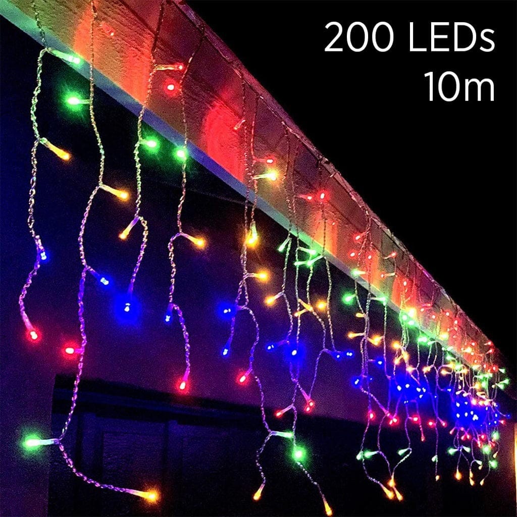 LED Multi Icicle Lights (10m) - View 2
