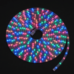 LED Flashing Multicoloured Ropelight (30m)