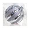 Fluted Glitter Bauble  (15cm)